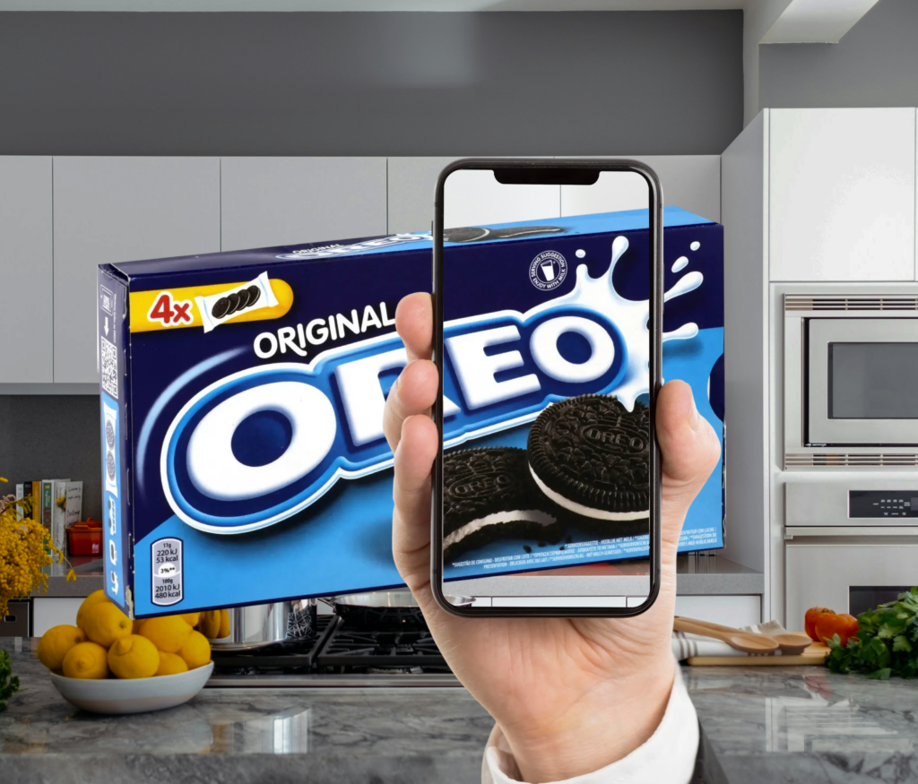 AR game for OREO