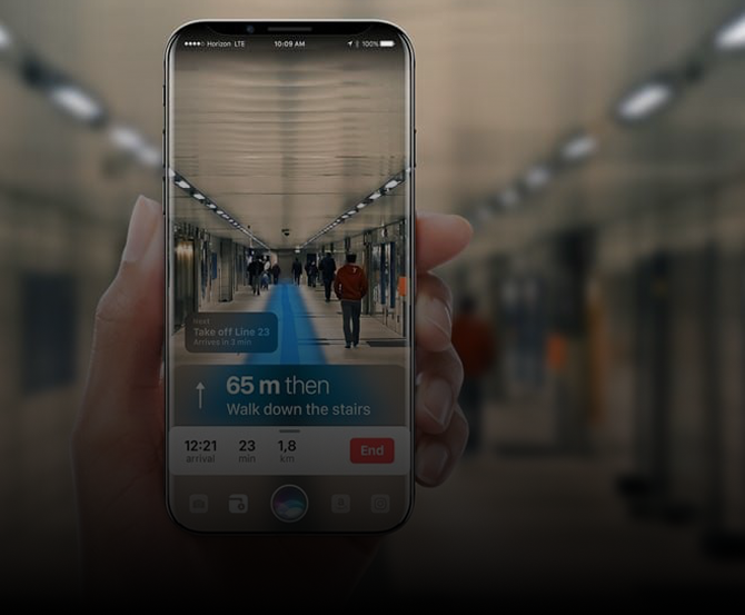 AR-навигация и интерактивные карты