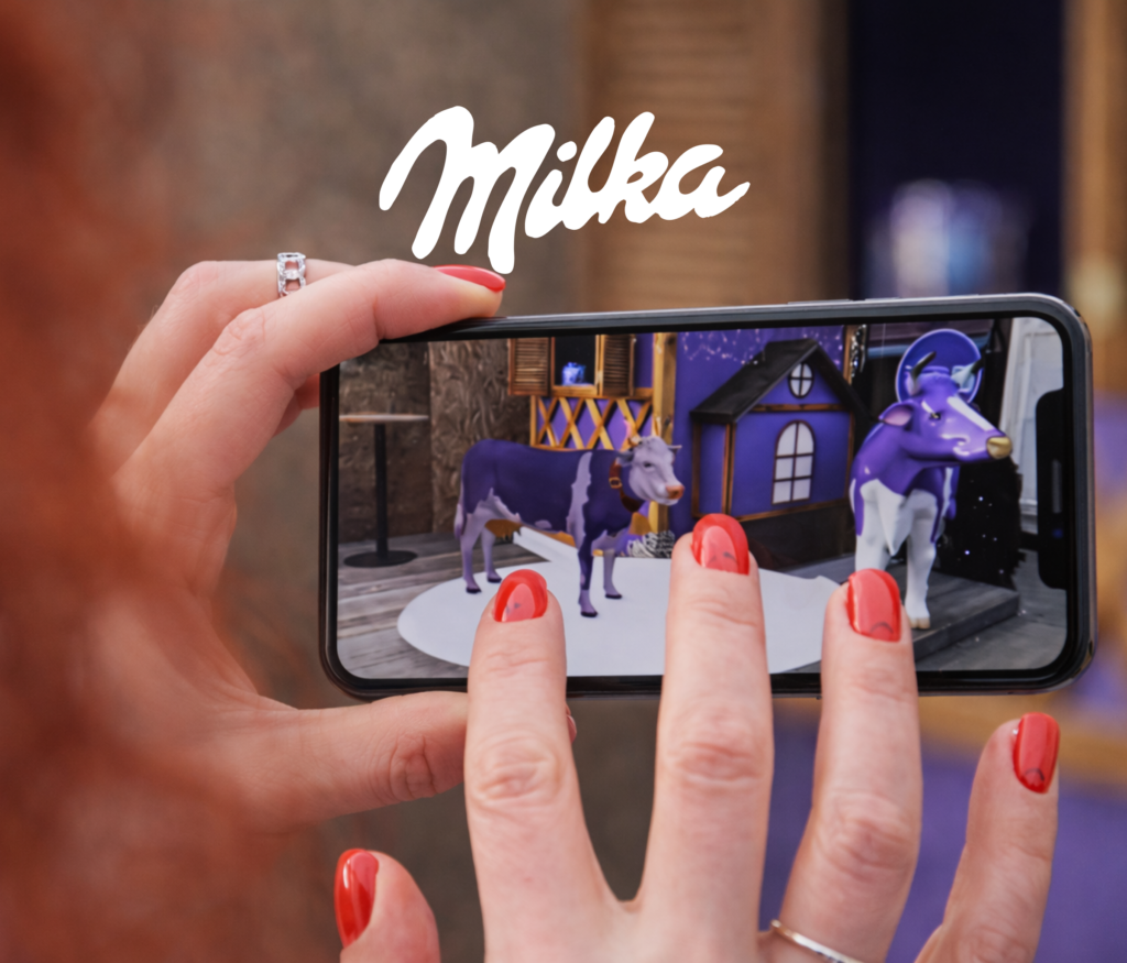 AR Photozone for Milka Brand