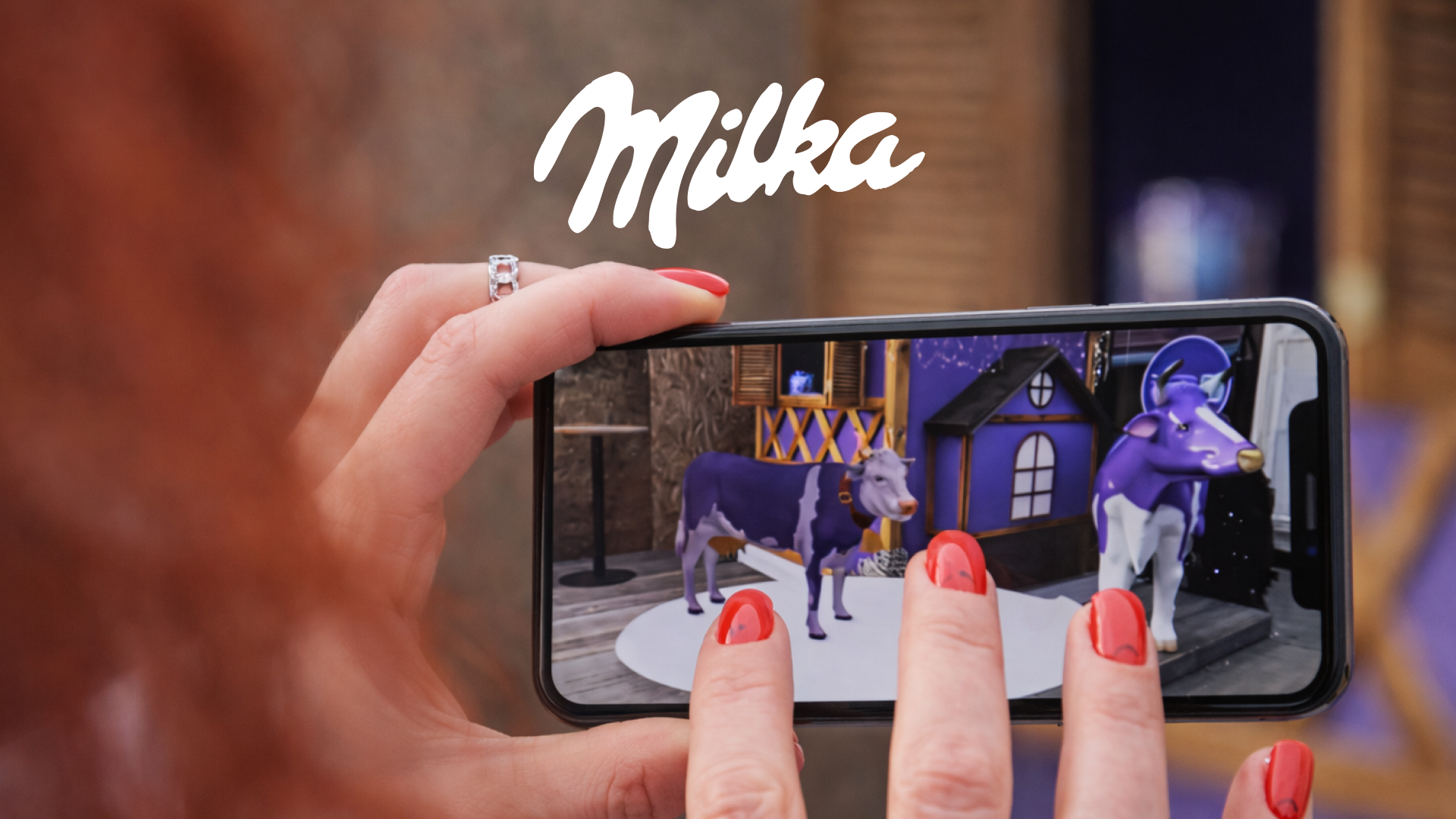 AR Photozone for Milka Brand