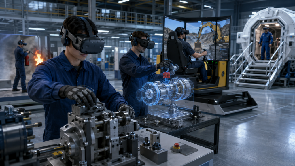 5 кейсів використання VR-симуляторів у виробництві: від навчання персоналу до підготовки космонавтів