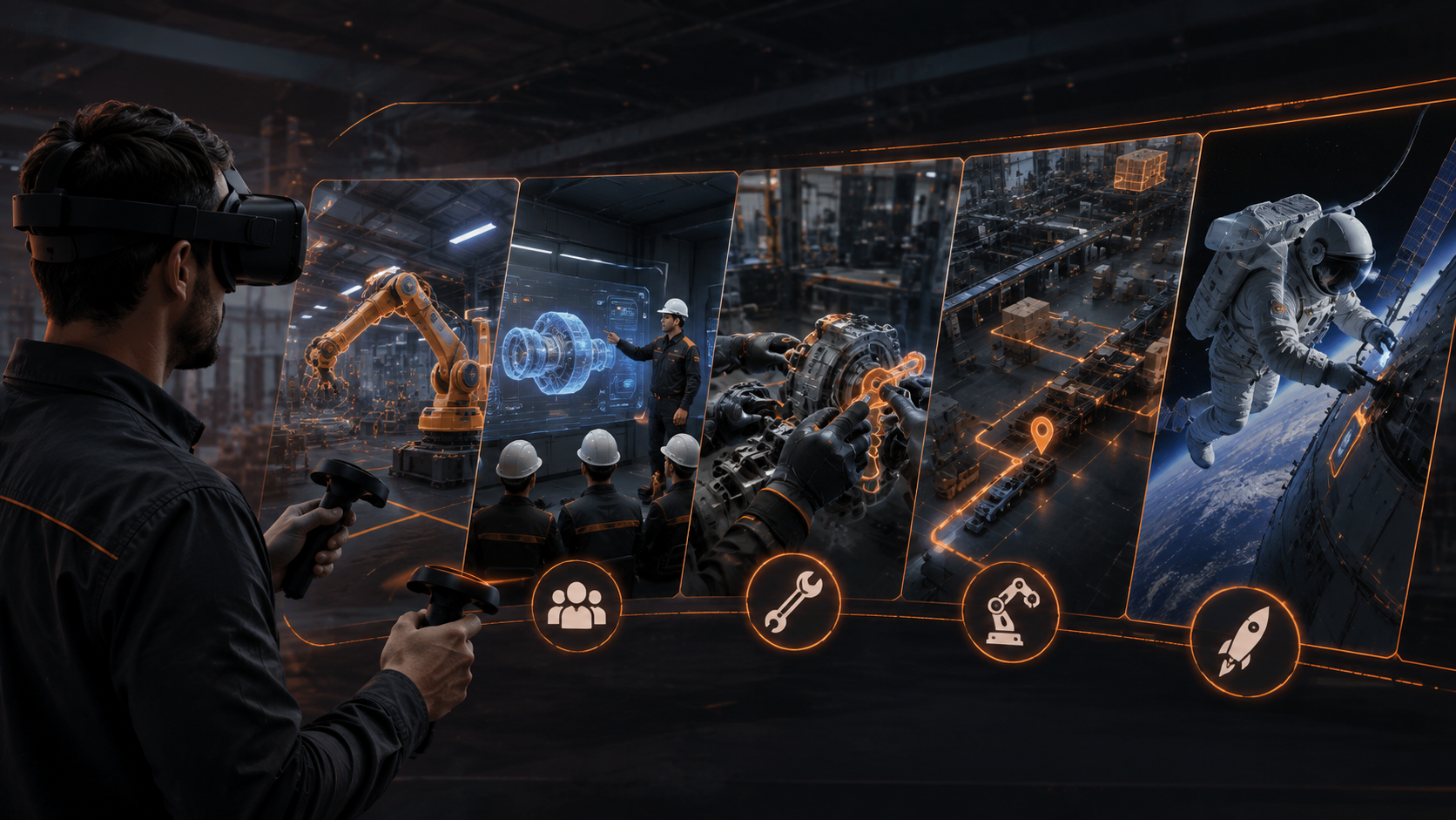 5 кейсів використання VR-симуляторів у виробництві