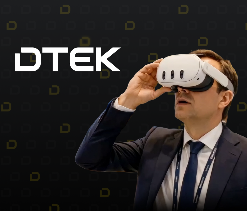 Immersive VR presentation for DTEK