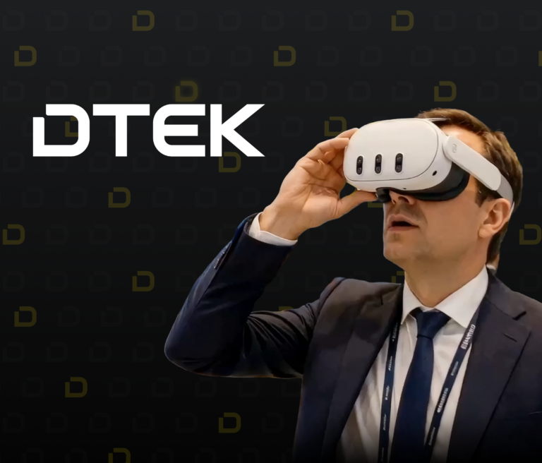 Immersive VR presentation for DTEK